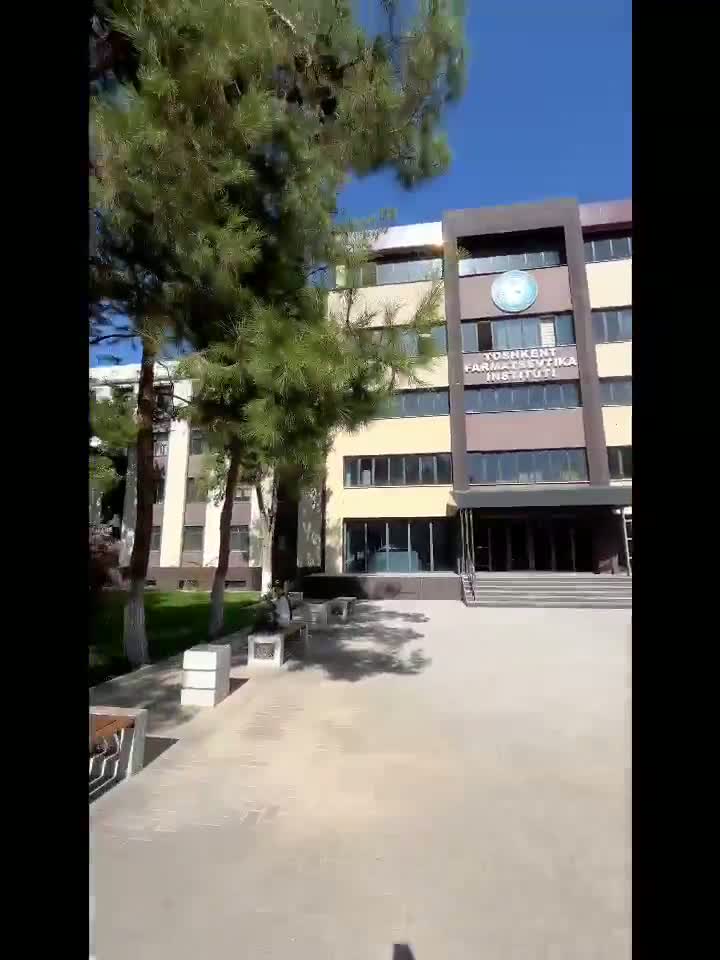 Campus walkthrough — Tashkent Pharmaceutical Institute