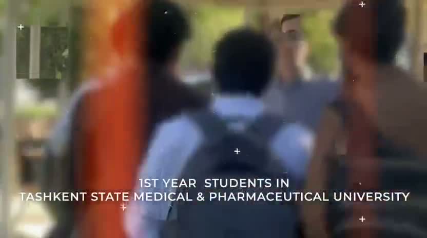 First-year students, first weeks — Tashkent State Medical & Pharmaceutical University
